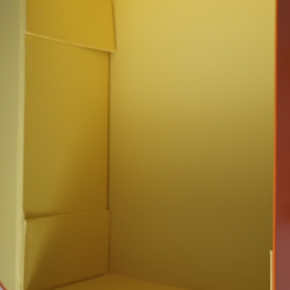 Louis Vuitton Signature Orange & Gold Storage Magnetic Handles Box Large - Picture 7 of 9